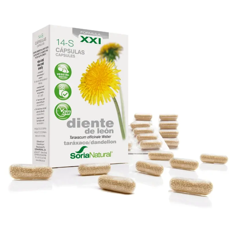14-S DIENTE DE LEON 400mg 30 Caps