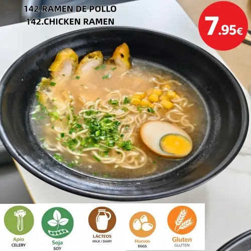 142.RAMEN DE POLLO