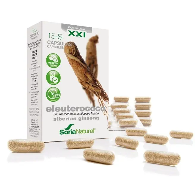 15-S ELEUTEROCOCO 690 mg 30 Cap LIBERAC PROLONGADA