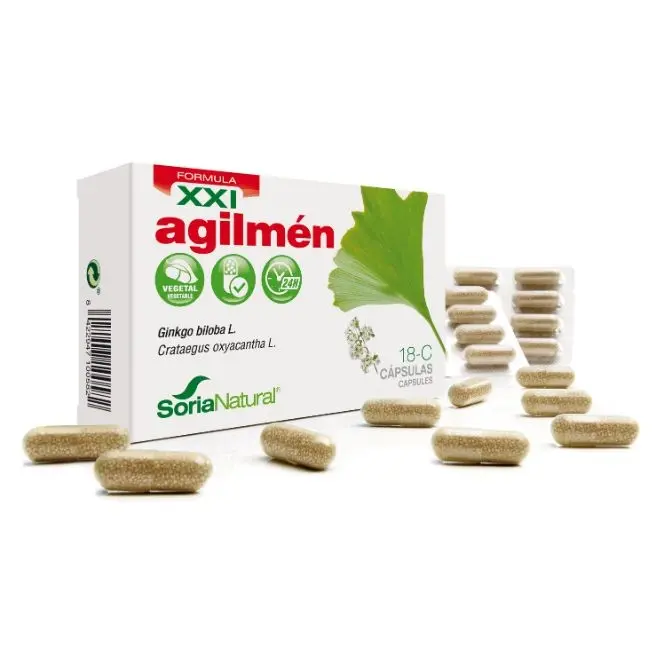 18-C AGILMEN 30 Caps LIBERACION PROLONGADA