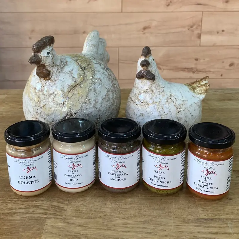2- Salsas gourmet a elegir