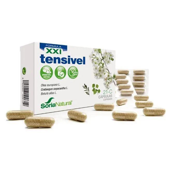21-C TENSIVEL 600 mg 30 Caps LIBERACION PROLONGADA