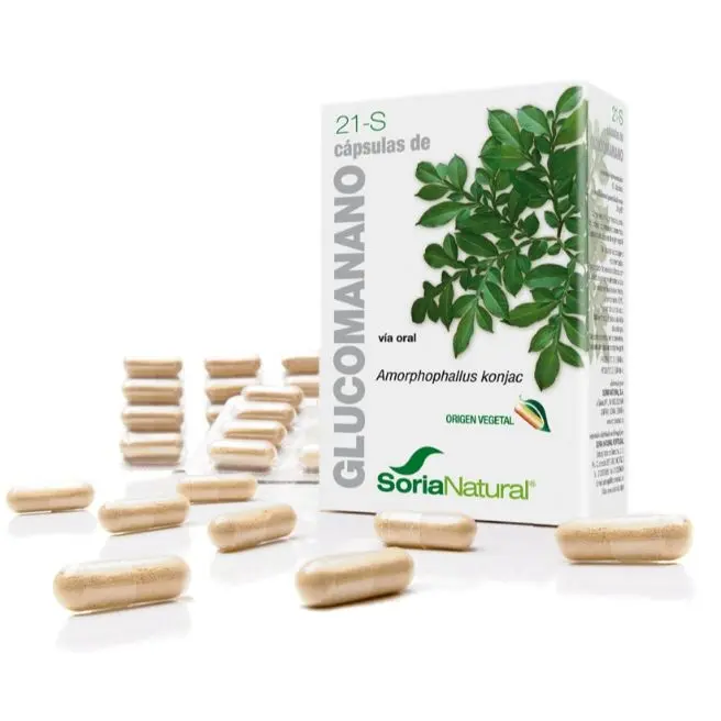 21-S GLUCOMANANO 400 mg 60 Cap