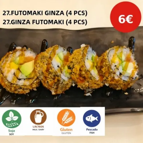 27.FUTOMAKI GINZA (4 PCS）