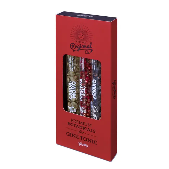 3 Tubos Botanicos Premium Para Gin Tonic En Gift Pack 30g