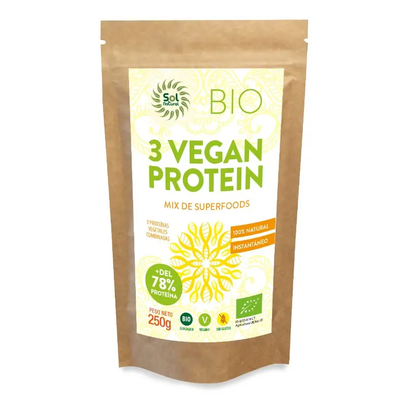 3 VEGAN PROTEIN BIO 250 g