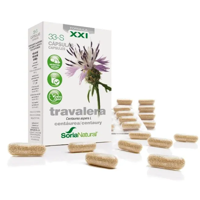 33-S TRAVALERA 200 mg 30 Caps