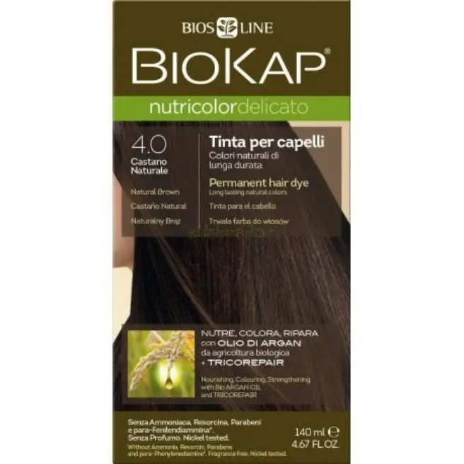 4.00 BROWN GENTLE DYE - 140 ML CASTAÑO NATURAL
