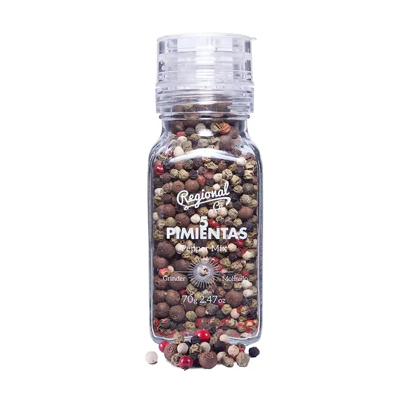 5 Pimientas En Molinillo 70g