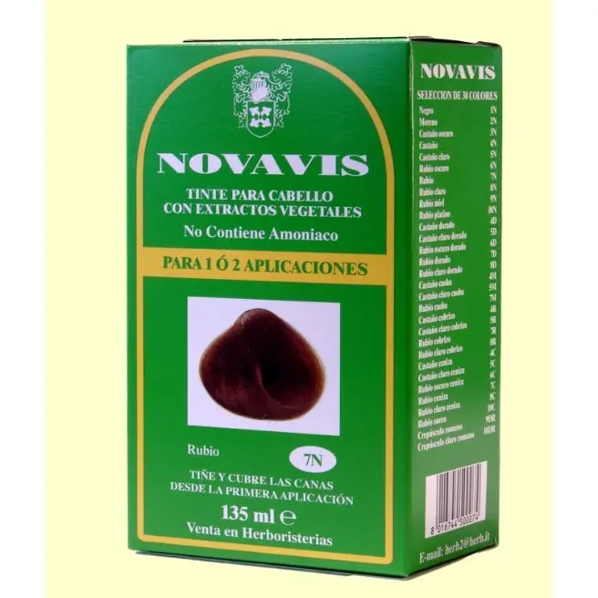 6N NOVAVIS RUBIO OSCURO 135 ml