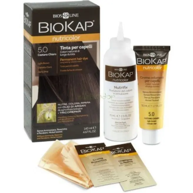 7.5 MAHOGANY BLOND DYE - 140 ML RUBIO CAOBA
