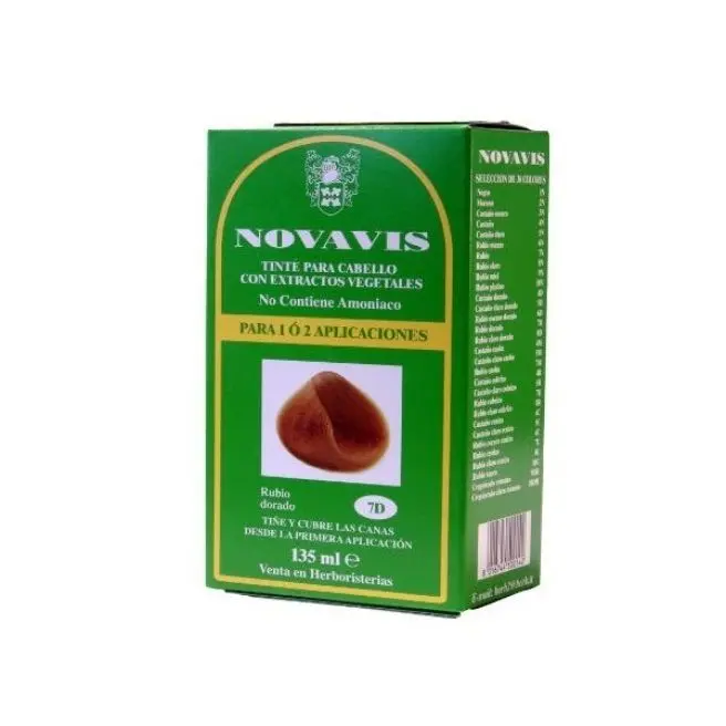 7D NOVAVIS RUBIO DORADO 135 ml