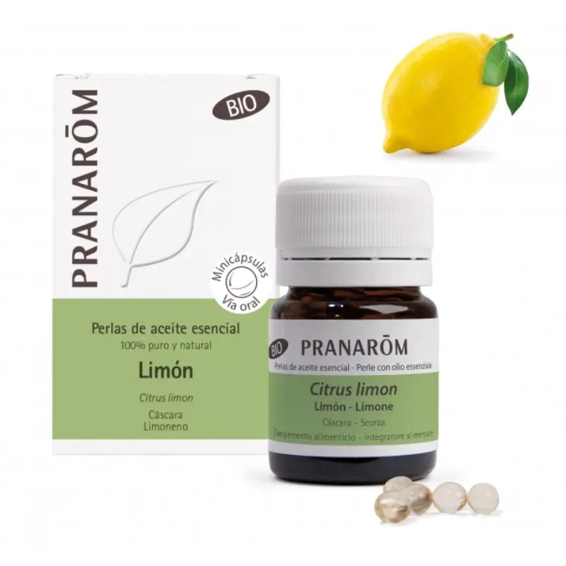 A ESENCIAL LIMON CASCARA BIO 60 MINICAPSULAS