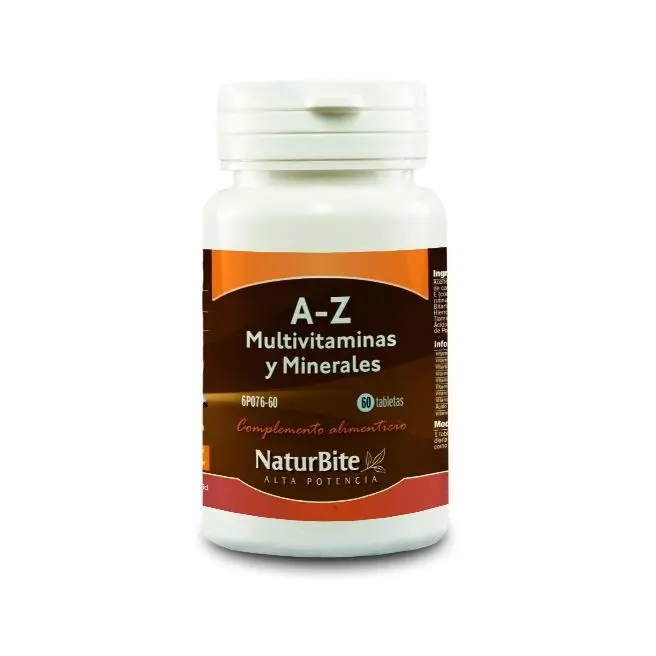 A-Z MULTIVITAMINAS Y MINERALES 60 Tabs