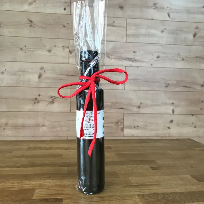 Aceite de oliva virgen extra arbequina y aroma de trufa blanca o trufa negra
