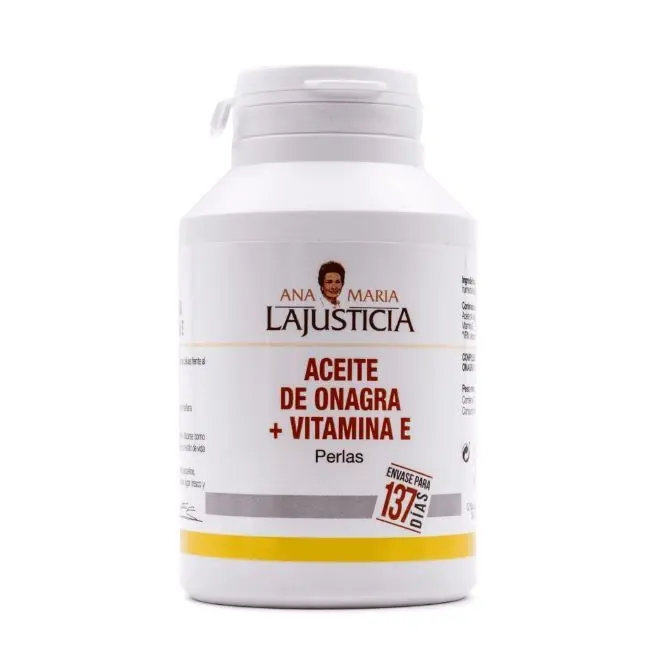 ACEITE DE ONAGRA + VITAMINA E (275 perlas)