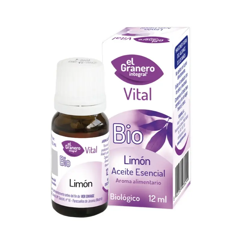 ACEITE ESENCIAL DE LIMON BIO 12 ml