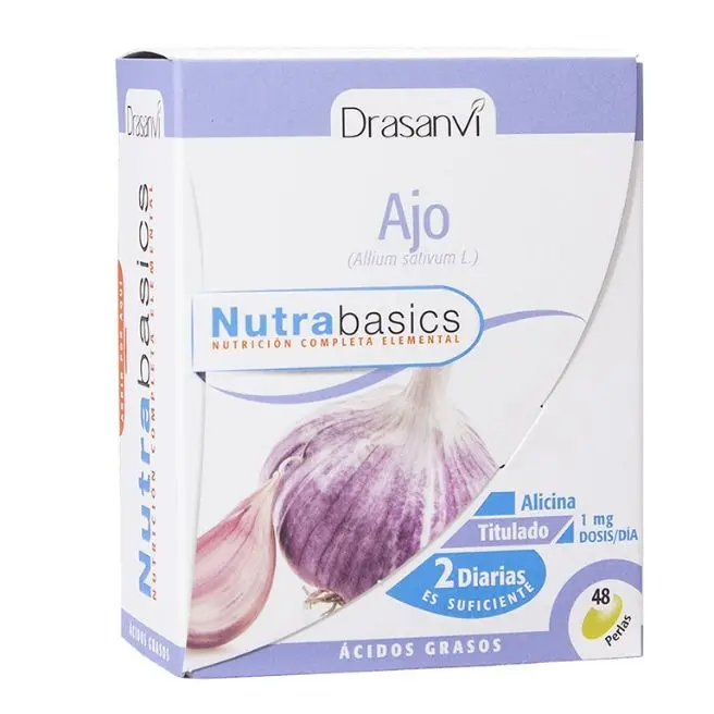 AJO MACERADO 1000 mg 48 Perlas NUTRABASICOS