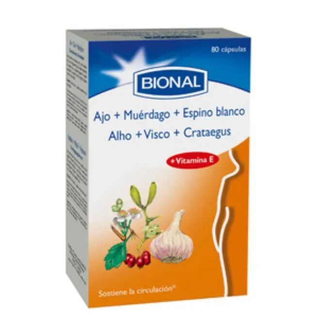 AJO+MUERDAGO+ESPINO BLANCO 80 CAPS BIOVER