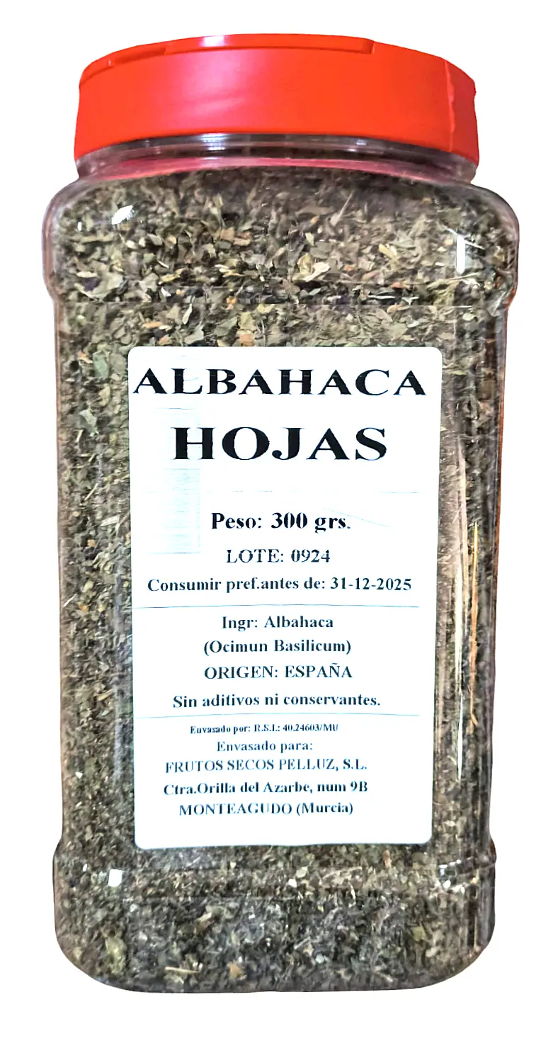 Albahaca 300 Gr Origen España