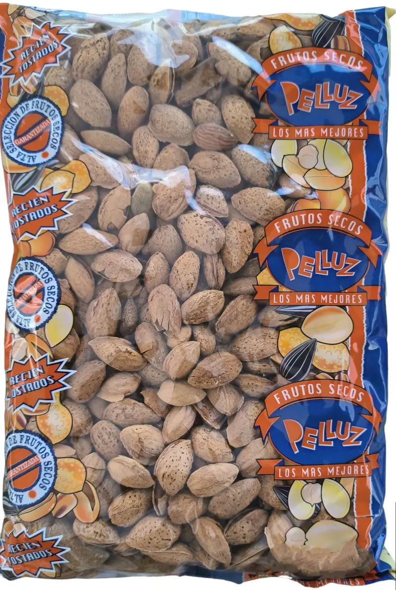 Almendra raja con cascara 1 Kg