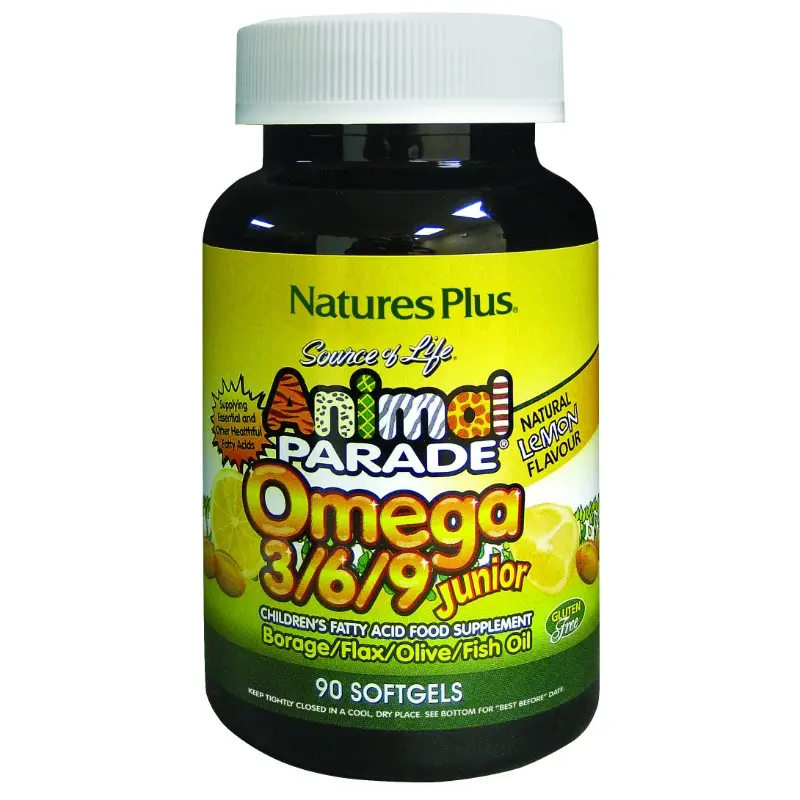 ANIMAL PARADE OMEGA 3/6/9 JUNIOR 90 Perlas