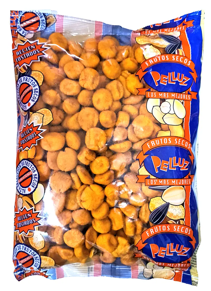 Aperitivo de cacahuetes ravioli BBQ 1Kg