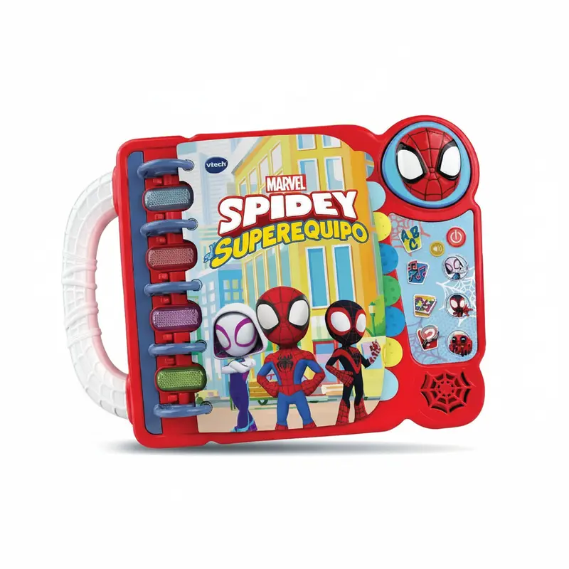 Aprendo a leer con Spidey y su equipo con 14 páginas interactivas en español