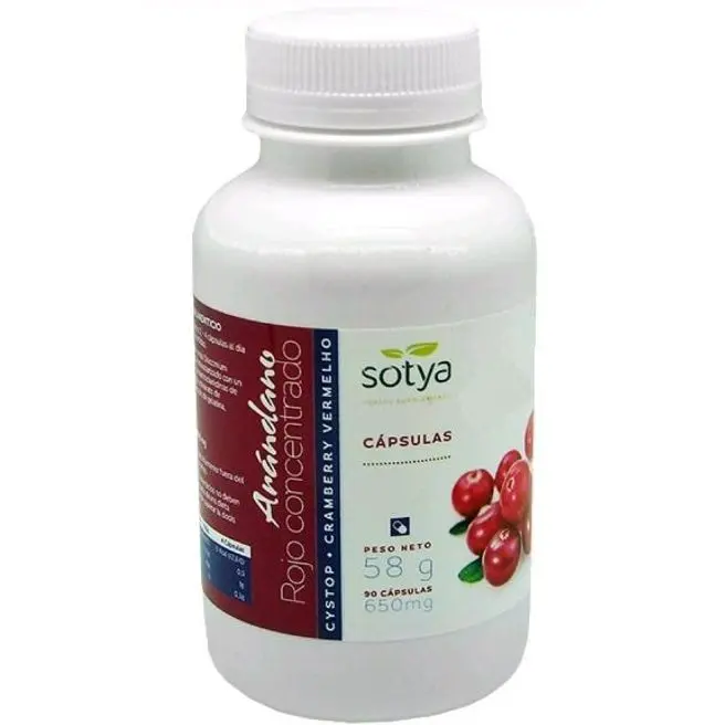 ARANDANO ROJO 90 CAP. DE 650 MG