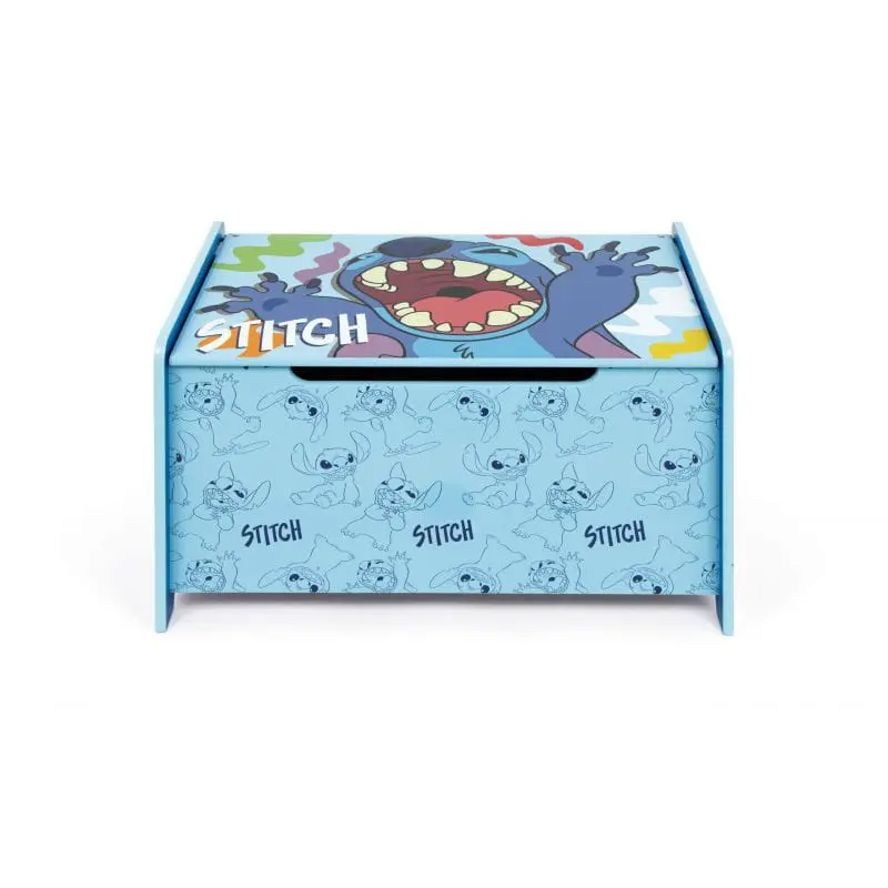 Banco baul juguetero infantil para juguetes de Stitch Disney - Almacenaje de Juguetes