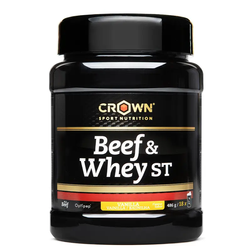 Beef & Whey ST (Sabor Vainilla) - Bote de 486 g (18 tomas)