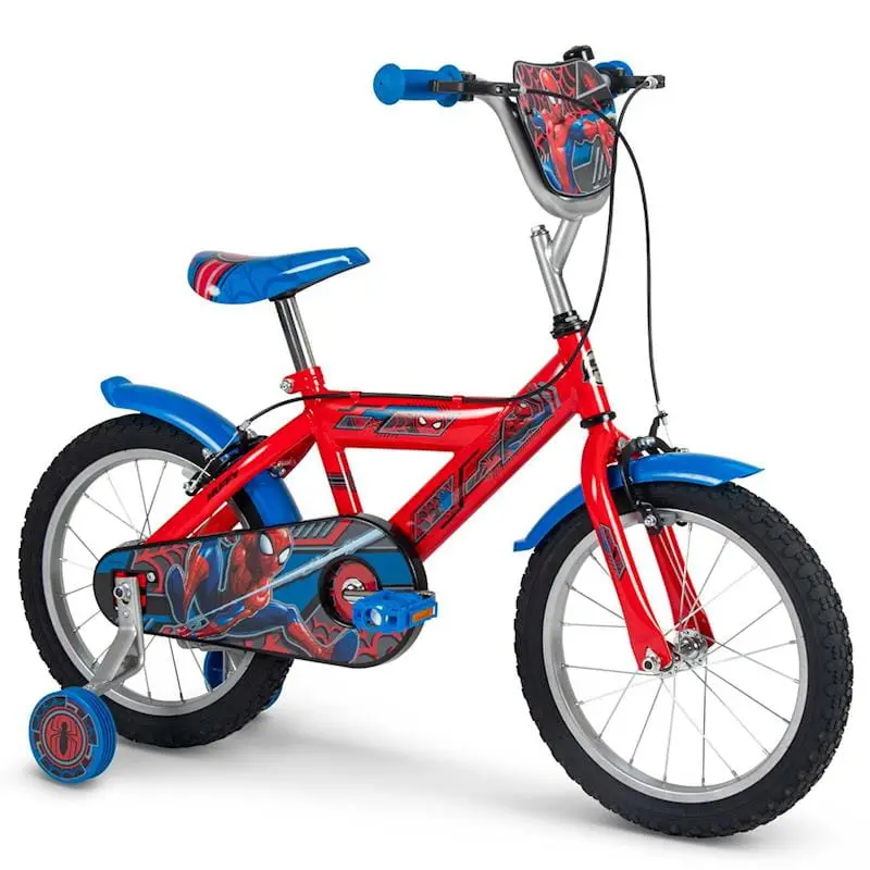 Bicicleta niños Spiderman Marvel 16" (4/6 años)