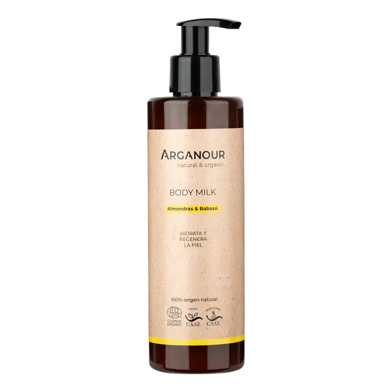 Body Milk con Aroma a Vainilla – Hidratación y Cuidado Natural (250 ml)