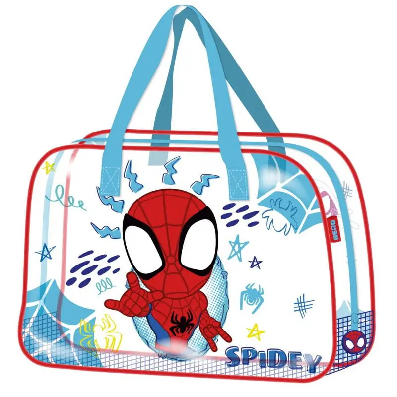 Bolsa grande de playa transparente 35x50x24 de Spidey Spiderman Marvel