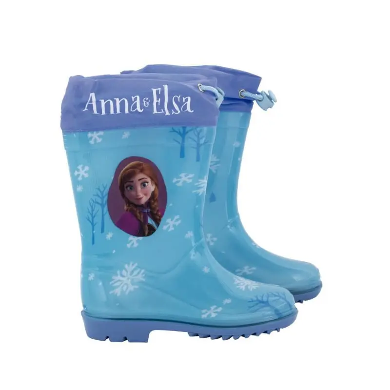 Botas de agua Frozen con cierre textil talla 26