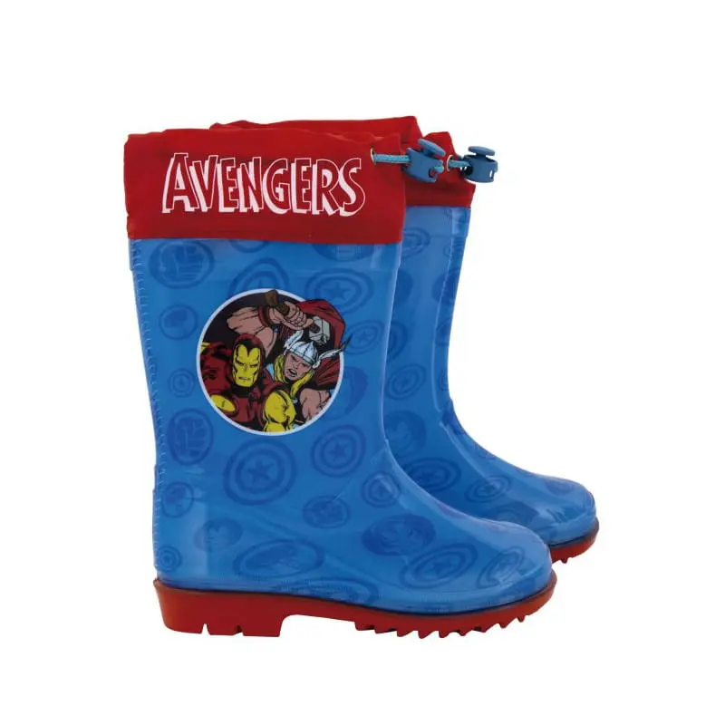 Botas de agua Marvel Avengers con cierre textil talla 26