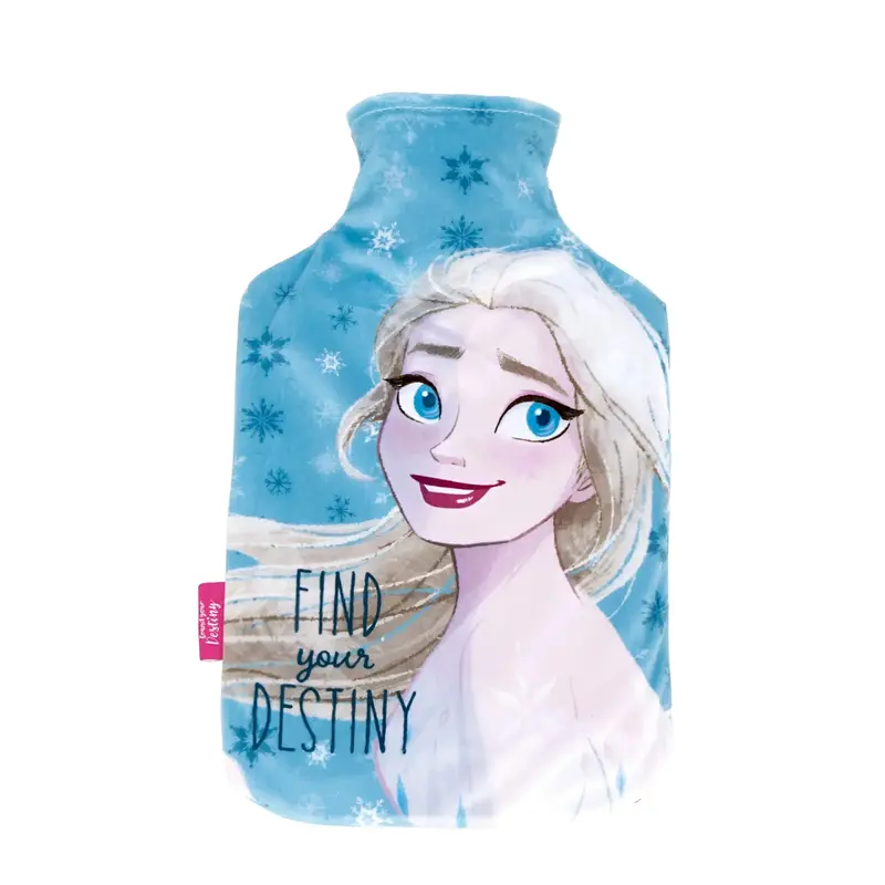 Botella de agua caliente con funda Frozen Disney 1,5 litros