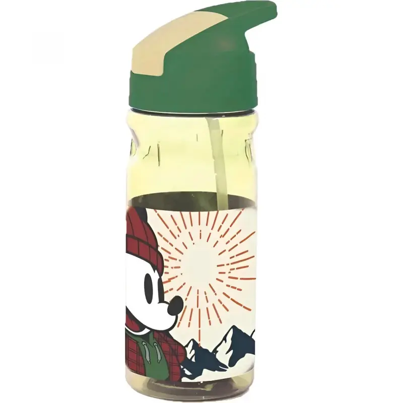 Botella de agua de Mickey Mouse Scenic Route pajita 550ml