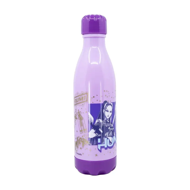 Botella K-pop Demon Hunters- Huntrix lila 660ML