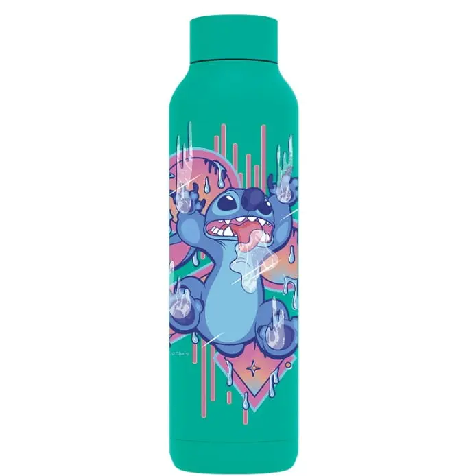 Botella térmica QUOKKA Solid "Jade Green" Stitch Disney 630ml