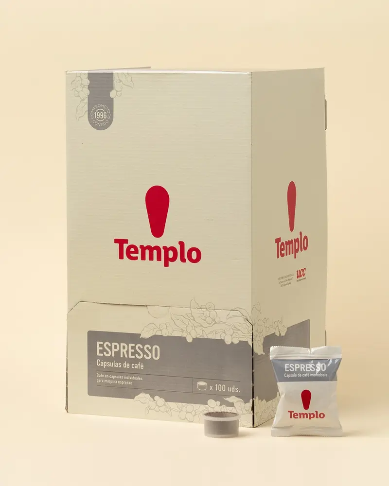 Café cápsulas espresso point espresso 100us