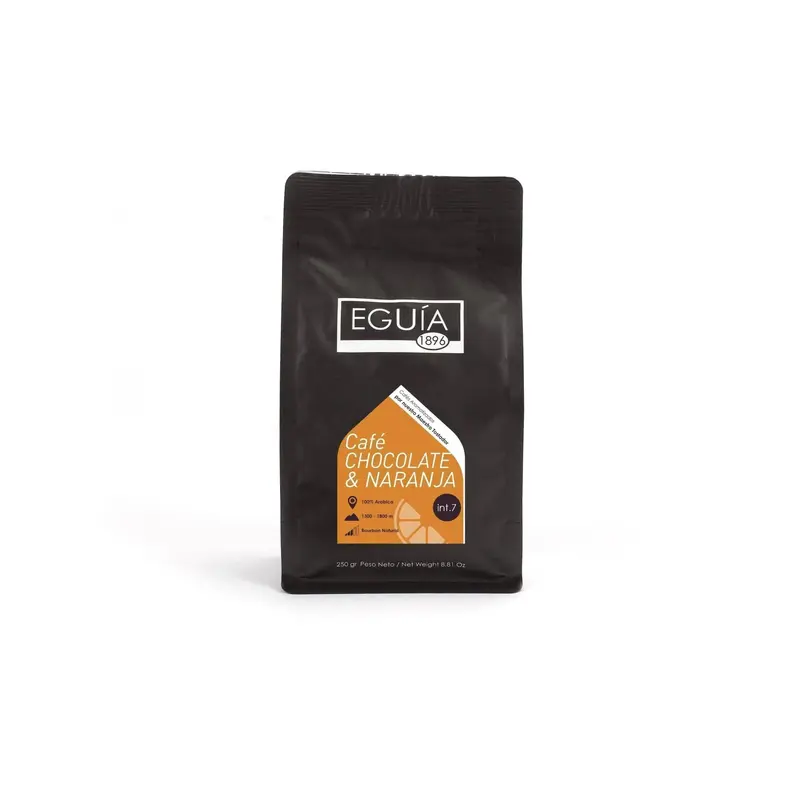 Café Chocolate Naranja
