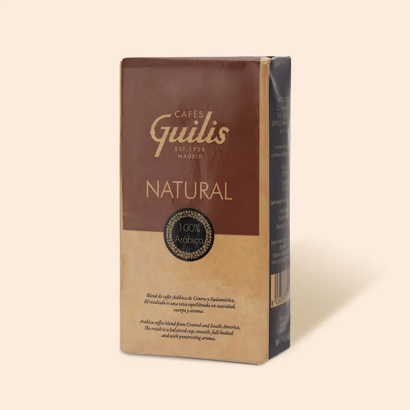 Café Natural 100% Arábica Molido 250 gr