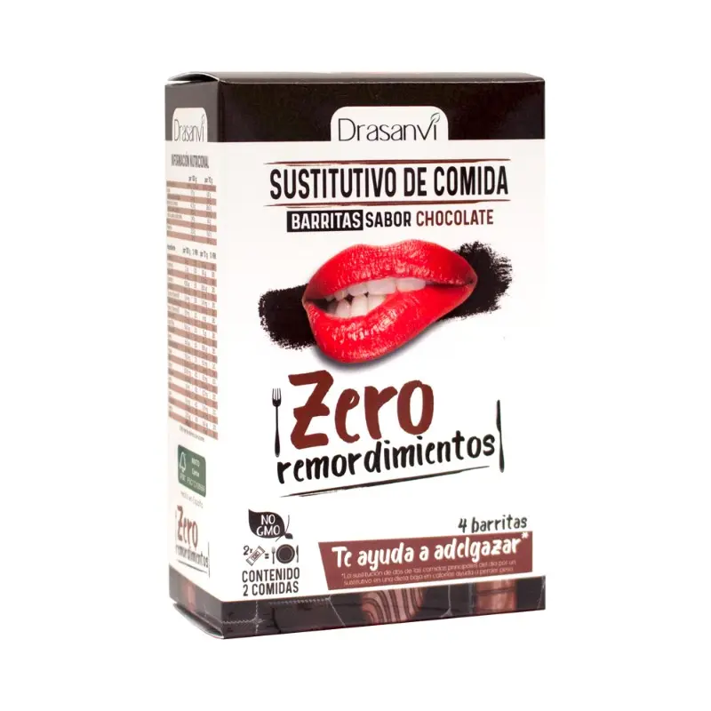CAJA BARRITA SUSTITUTIVA CHOCOLATE NARANJA 4X35gr