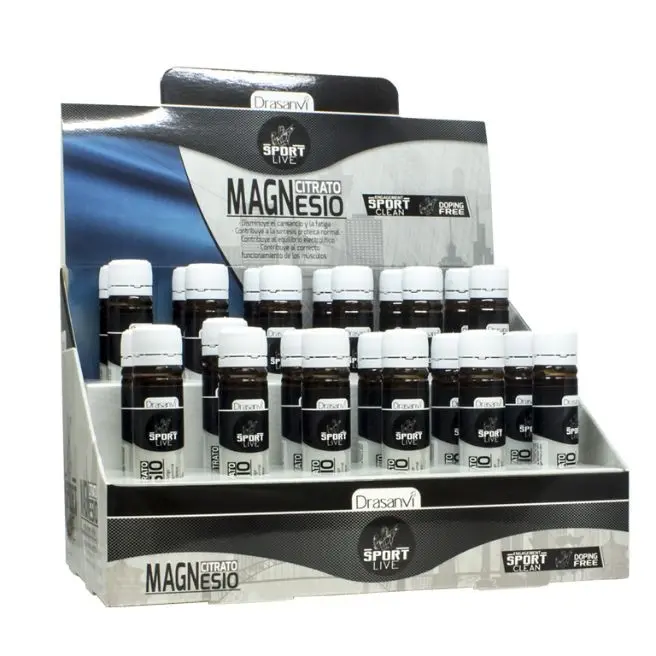 CAJA MAGNESIO VIAL 25 ml SPORT LIVE
