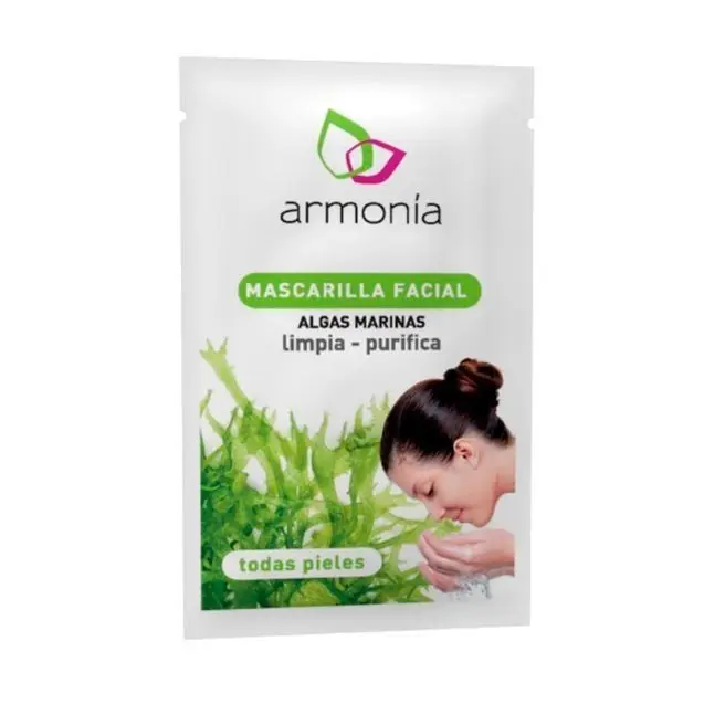 CAJA MASCARILLA LIMPIEZA FACIAL ALGAS 12 UDS