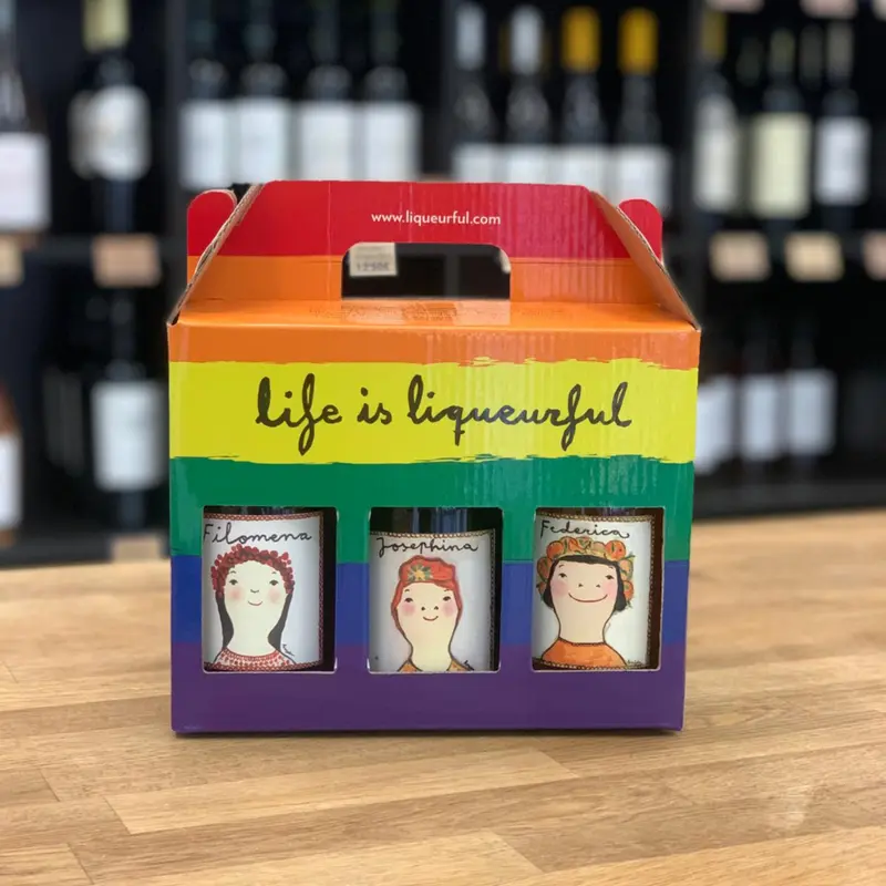 Caja Regalo Licores Rainbow