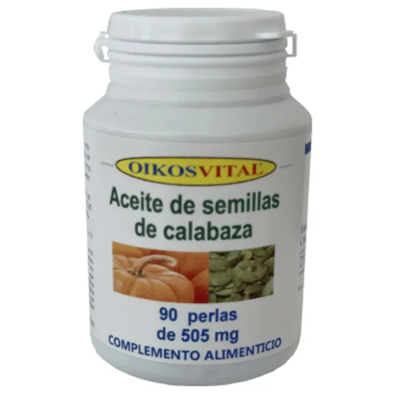 CALABAZA (ACEITE) 505 mg 90 Perlas