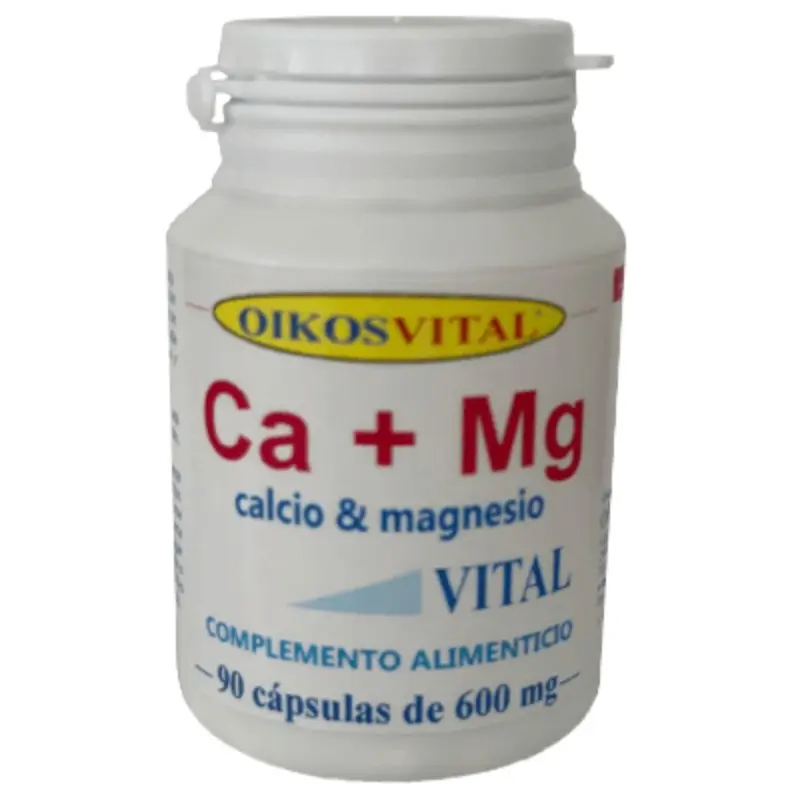 CALCIO+MAGNESIO-VITAL 600 mg 90 Caps