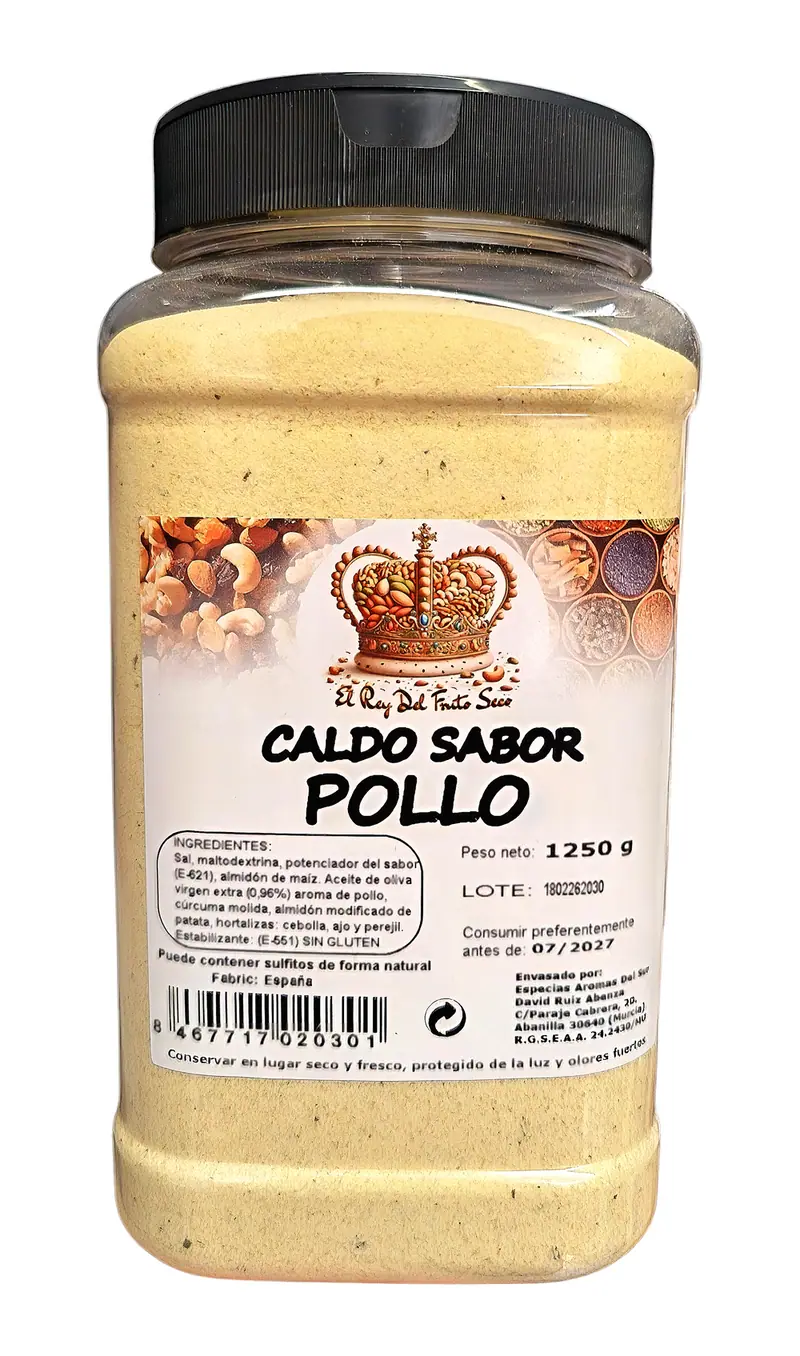 Caldo Sabor Pollo en Polvo 1,25 kg